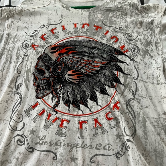 Affliction mens xl - Picture 2 of 3